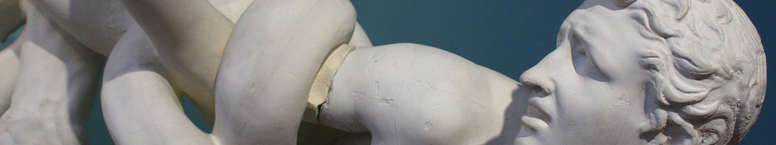 Detail of a statue in the Ashmolean Museum. (Image credit: Richard Watts)