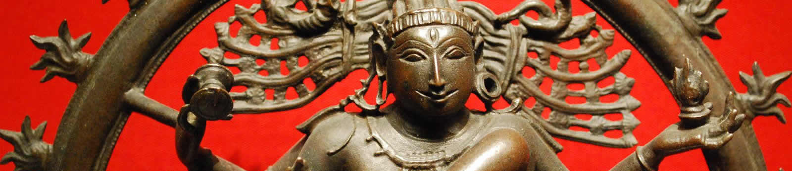 Detail of a statue in the Ashmolean Museum.  (Image credit: Richard Watts).