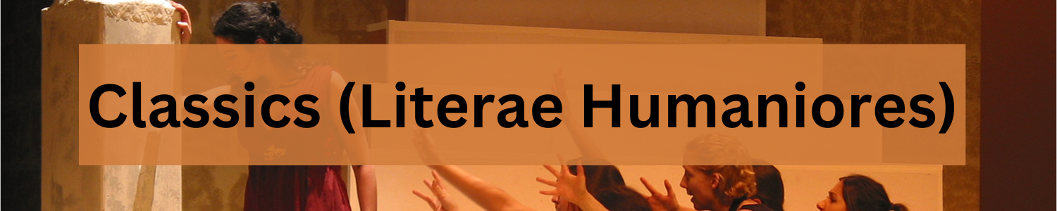Classics header image Classics (Literae Humaniores)