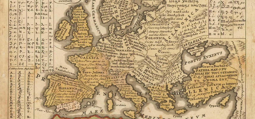 europe map lingua1400