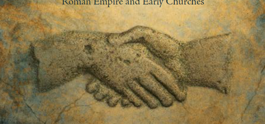 Detail of the reverse of a Roman coin of Faustina I, mid-second century CE: clasped hands symbolizing fides. Courtesty of the National Coin Collection, Munich. Photographer: Nicolai Kästner.