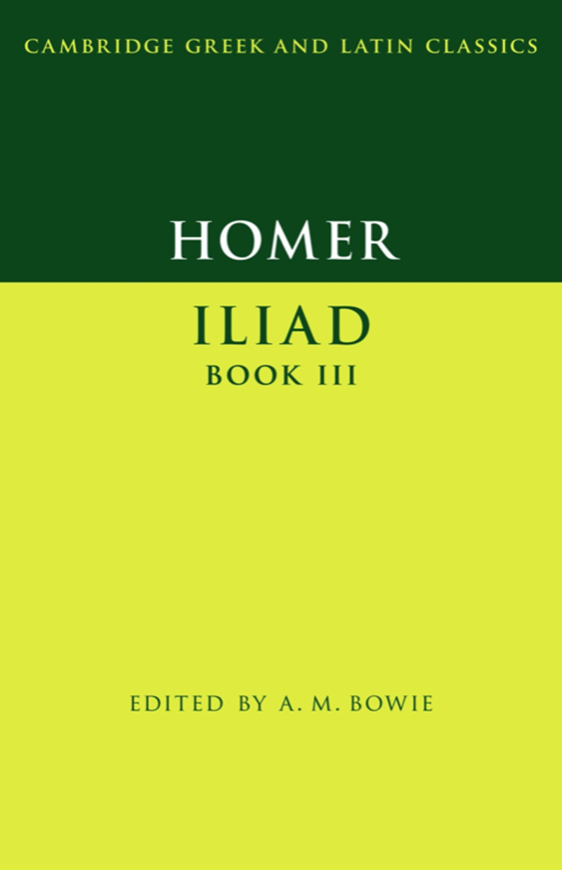 homer iliad book iii