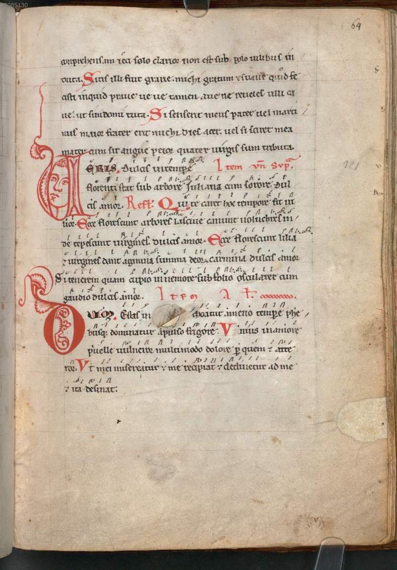 munich bayerische staatsbibliothek clm 4660 codex buranus fol 64r