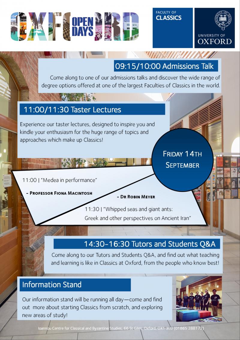 sept18 open day poster image