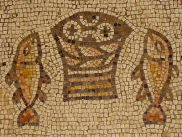 Tabgha (Heptapegon) – Church of the Multiplication of the Loaves and Fishes الطابغة - الكنيسة