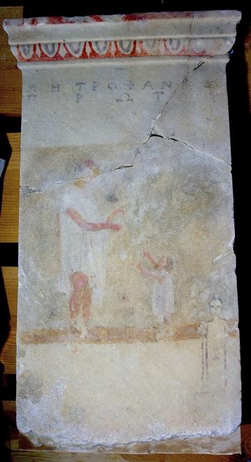 painted stele