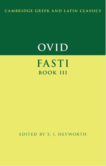 ovid fasti book 3 cover