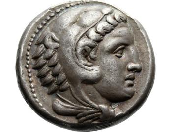 Silver tetradrachm, Alexander III, Macedonia 