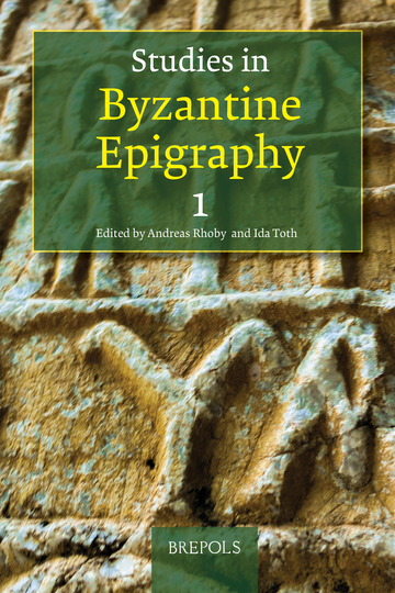 studies in byzantine epigraphy