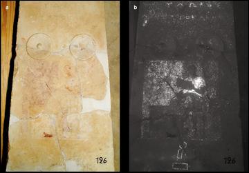 Tech imaging 4a and 4b side by side light comparison of a stele